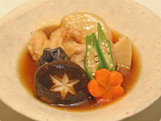 加賀・能登野菜と鶏肉の治部煮